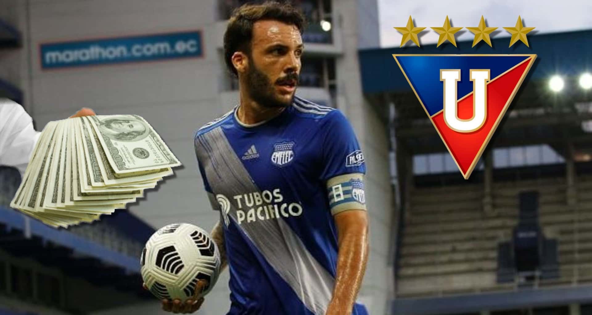 Sebastián Rodríguez es del agrado de Luis Zubeldía, sin embargo Liga de Quito debería arreglar con Emelec su salida porque tiene contrato
