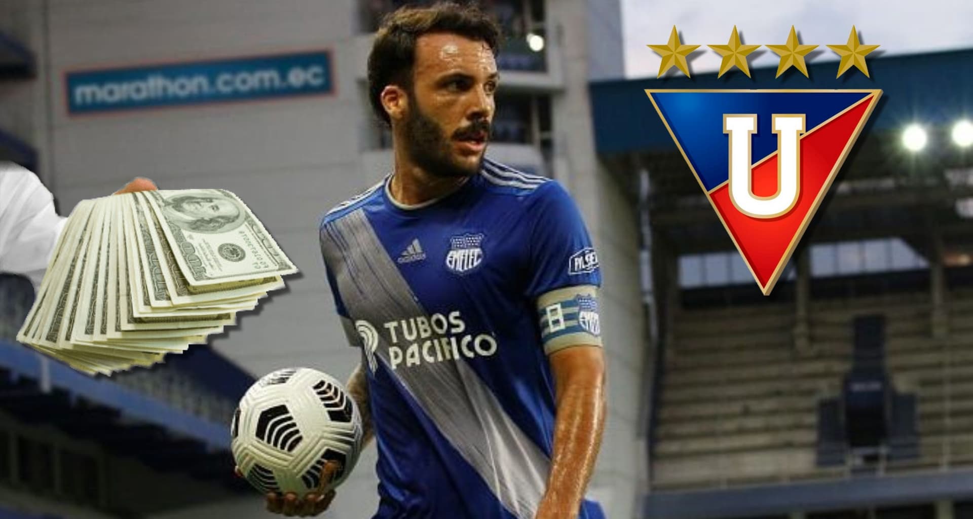 Sebastián Rodríguez es del agrado de Luis Zubeldía, sin embargo Liga de Quito debería arreglar con Emelec su salida porque tiene contrato