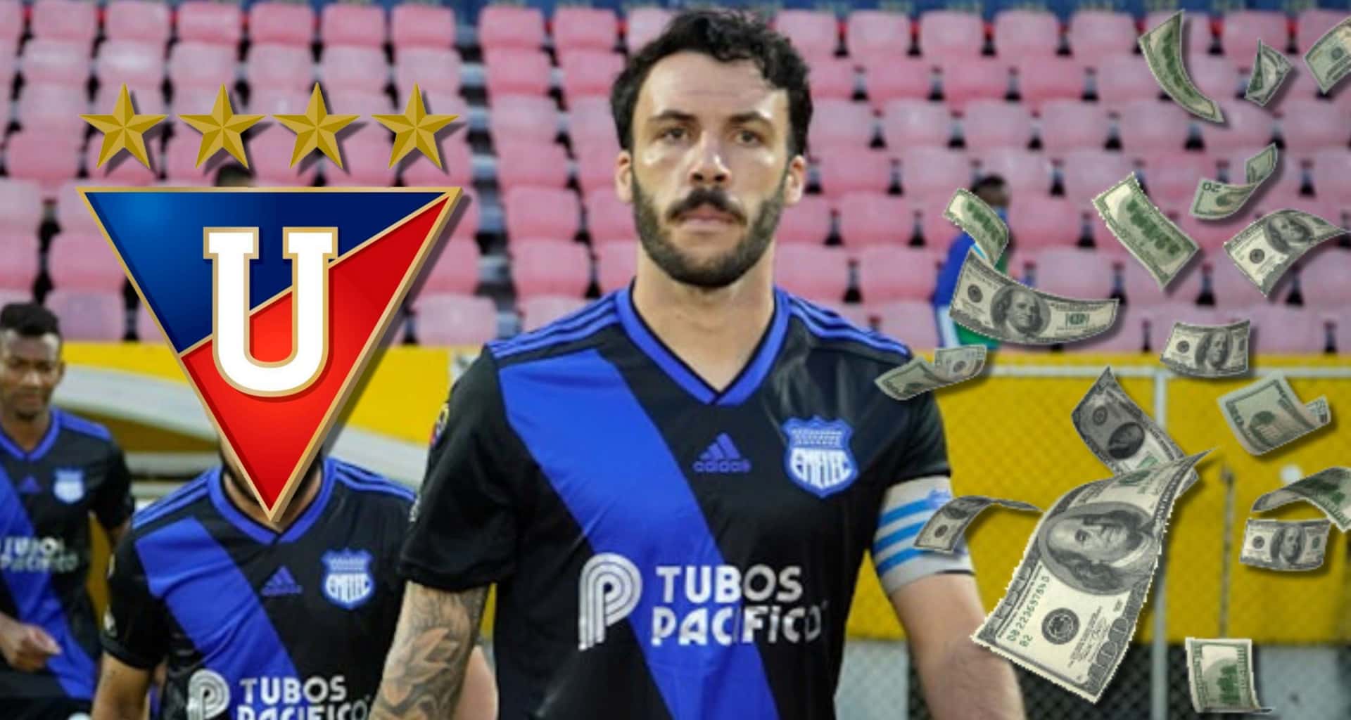 Sebastián Rodríguez es un jugador que le gusta a Luis Zubeldía para Liga de Quito, y más ahora que no aceptó la renovación de Emelec