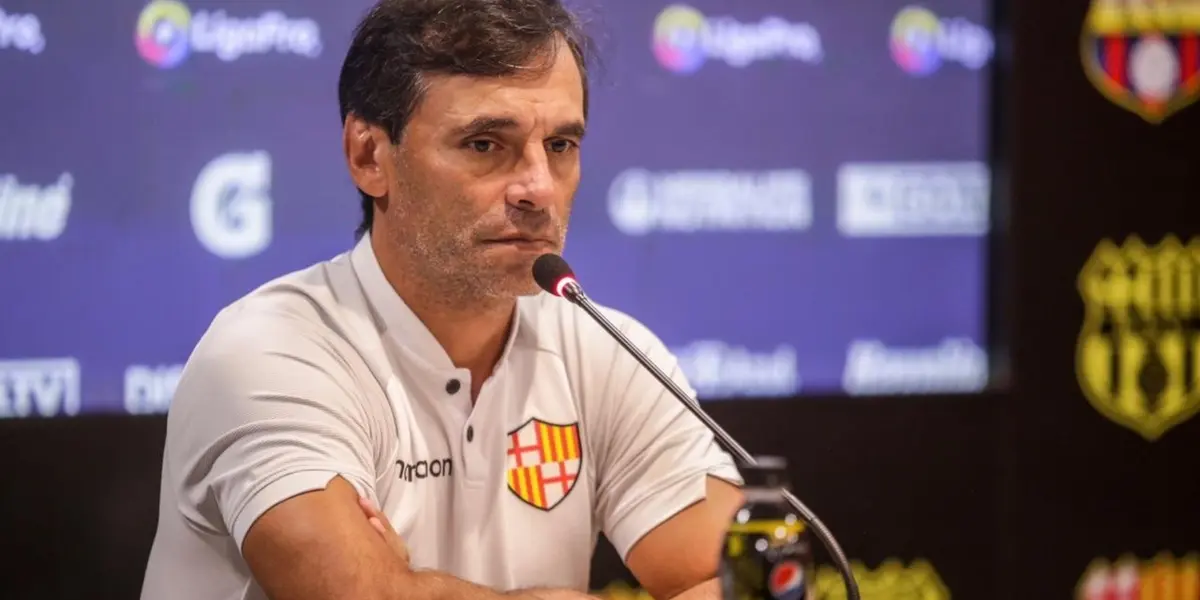 Según el periodista Vito Muñoz, Fabián Bustos, no continuará en Barcelona SC y ya le tendrían un reemplazo