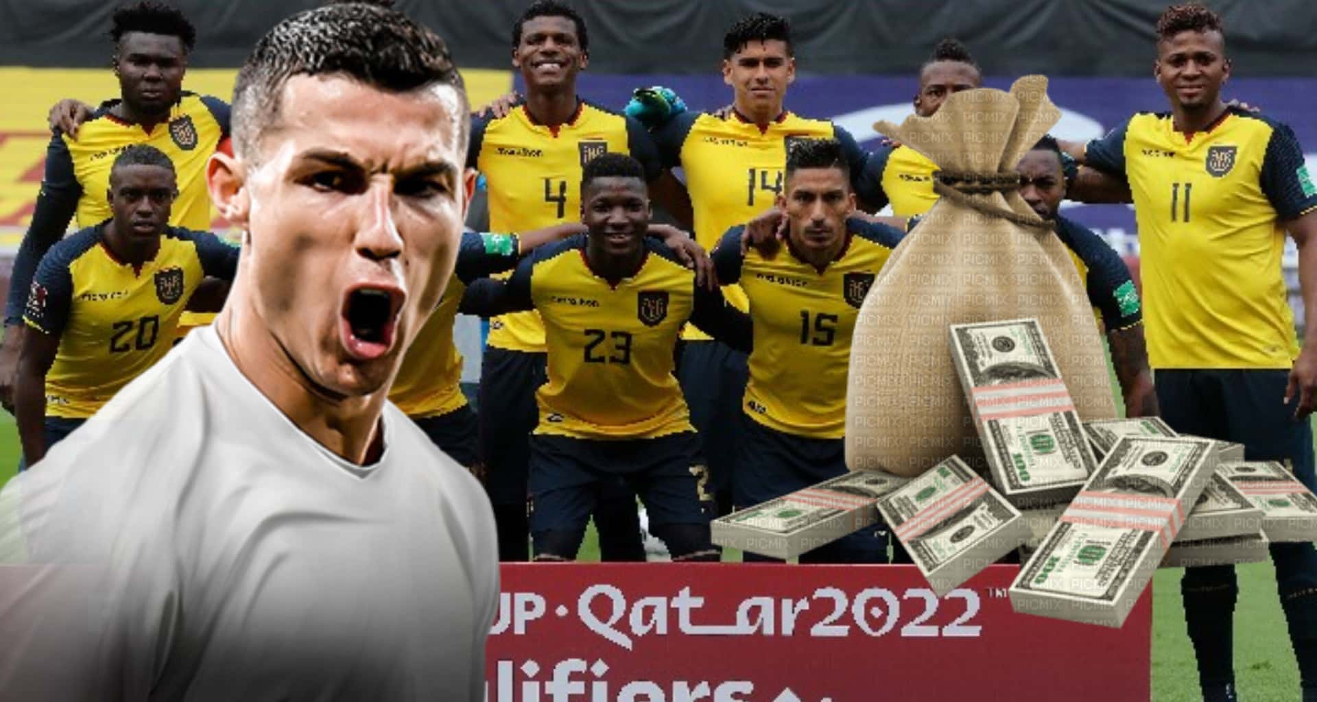 Según el portal Transfermarkt un ecuatoriano está valorado en lo mismo que el astro portugués