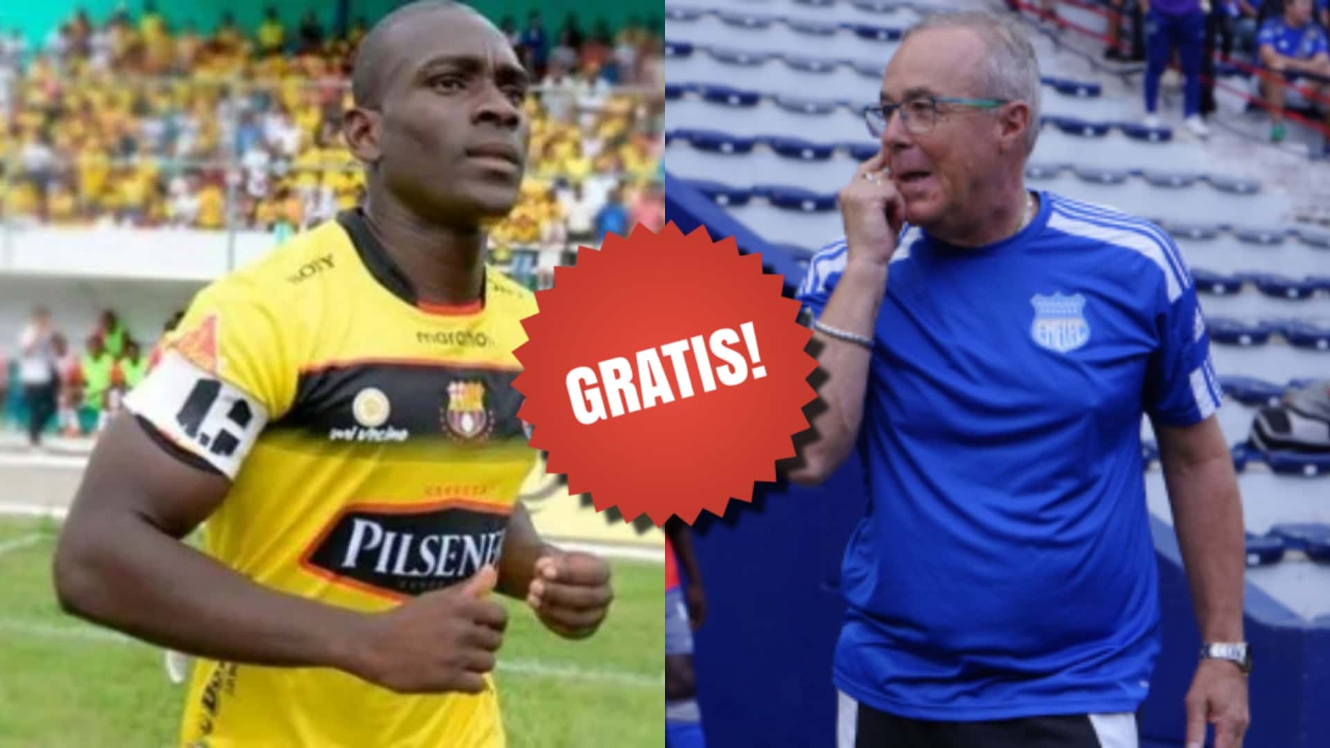 Segundo Castillo-Jorge Célico-Emelec / Foto: El Universo