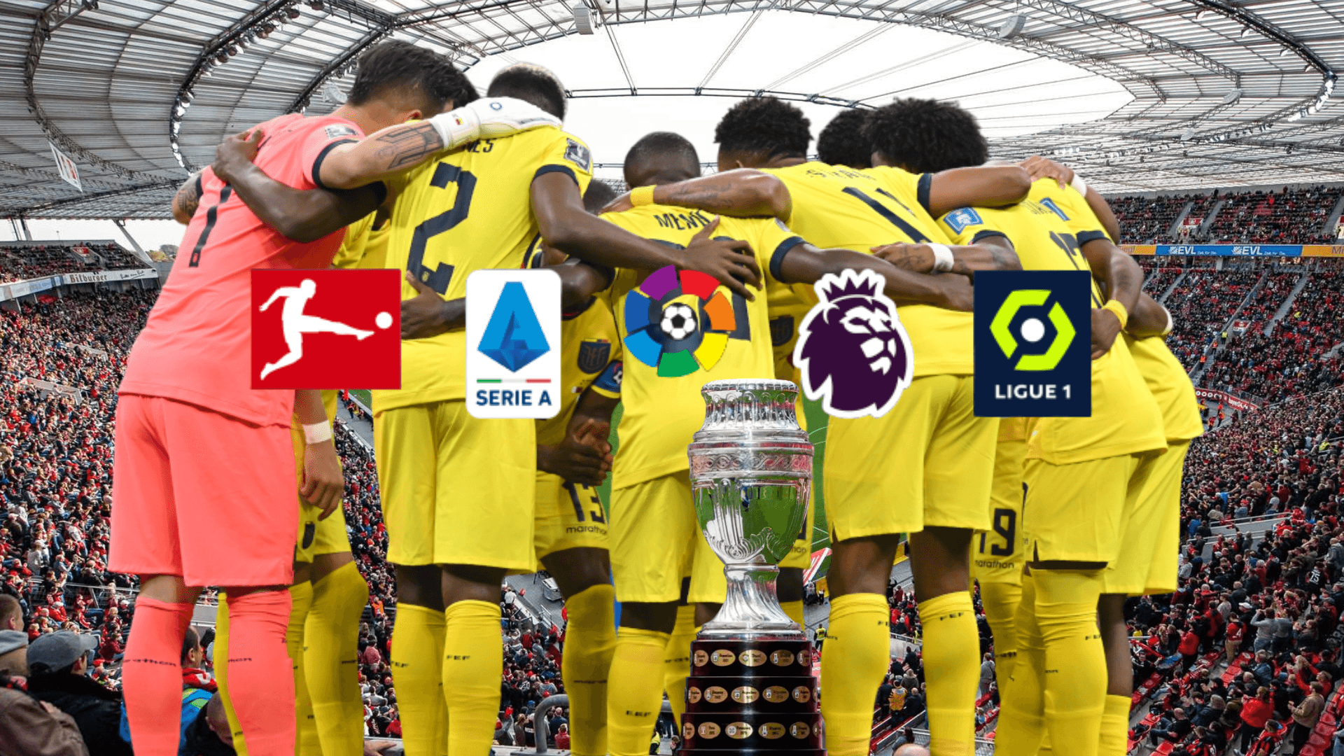 Selección Ecuador, Copa América, Ligas de Europa. Foto tomada de: La Tri