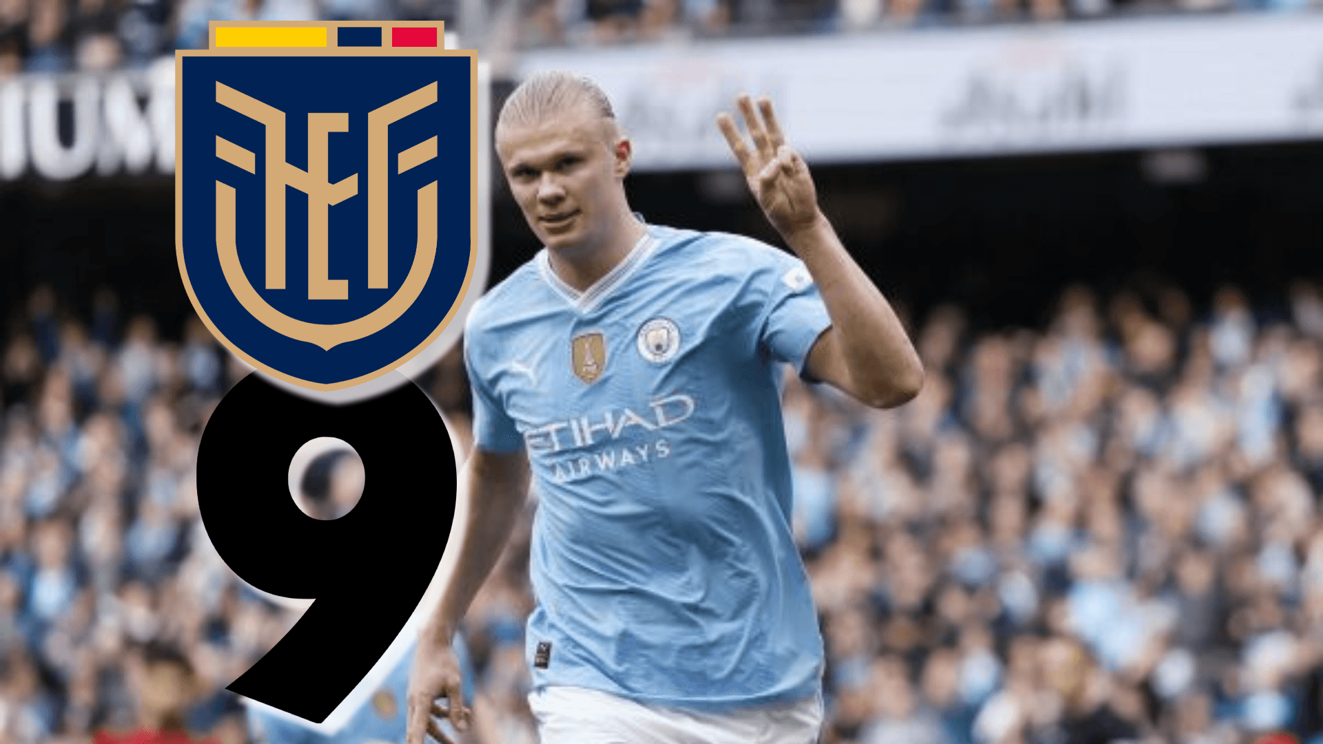 Selección Ecuatoriana-Erling Haaland / Foto: Manchester City