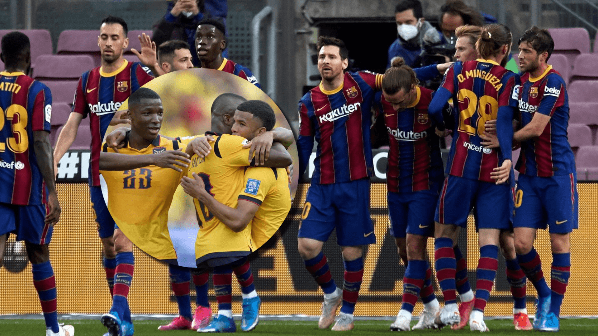 Selección Ecuatoriana-Lionel Messi / Foto: Olé