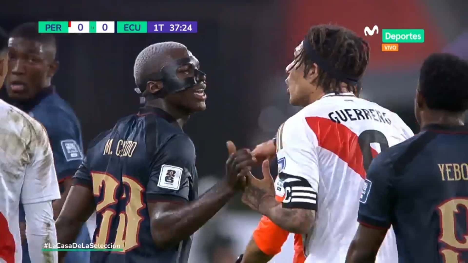 Selección Ecuatoriana-Moisés Caicedo / Foto: Movistar