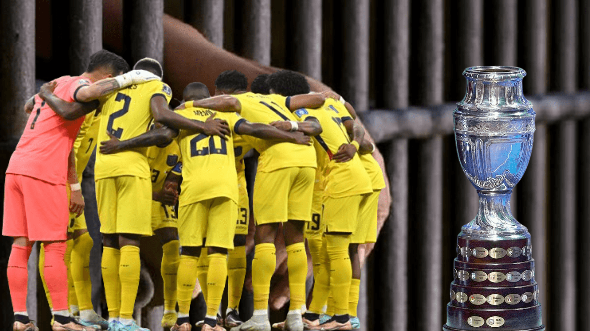 Selección Ecuatoriana y la Copa América en una presión (Foto tomada de: Religión/EFE/Wikipedia)
