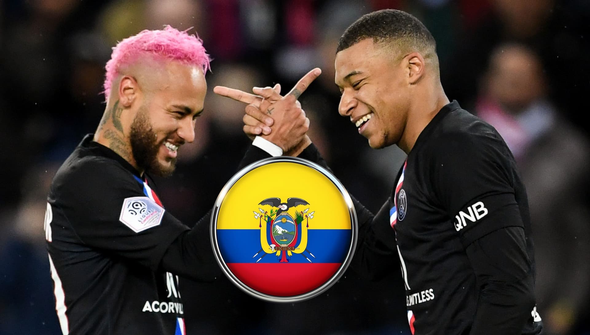 Semanas atrás Mbappé hizo de menos a Ecuador, ahora Neymar se burló de Mbappé