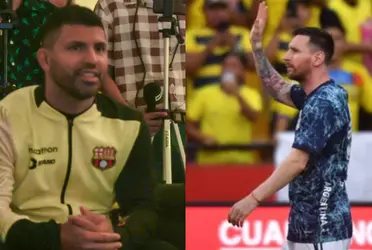 Sergio Agüero es el invitado especial a la Noche Amarilla y amigo especial de Lionel Messi, lo que agranda la ilusión de verlo con la amarilla