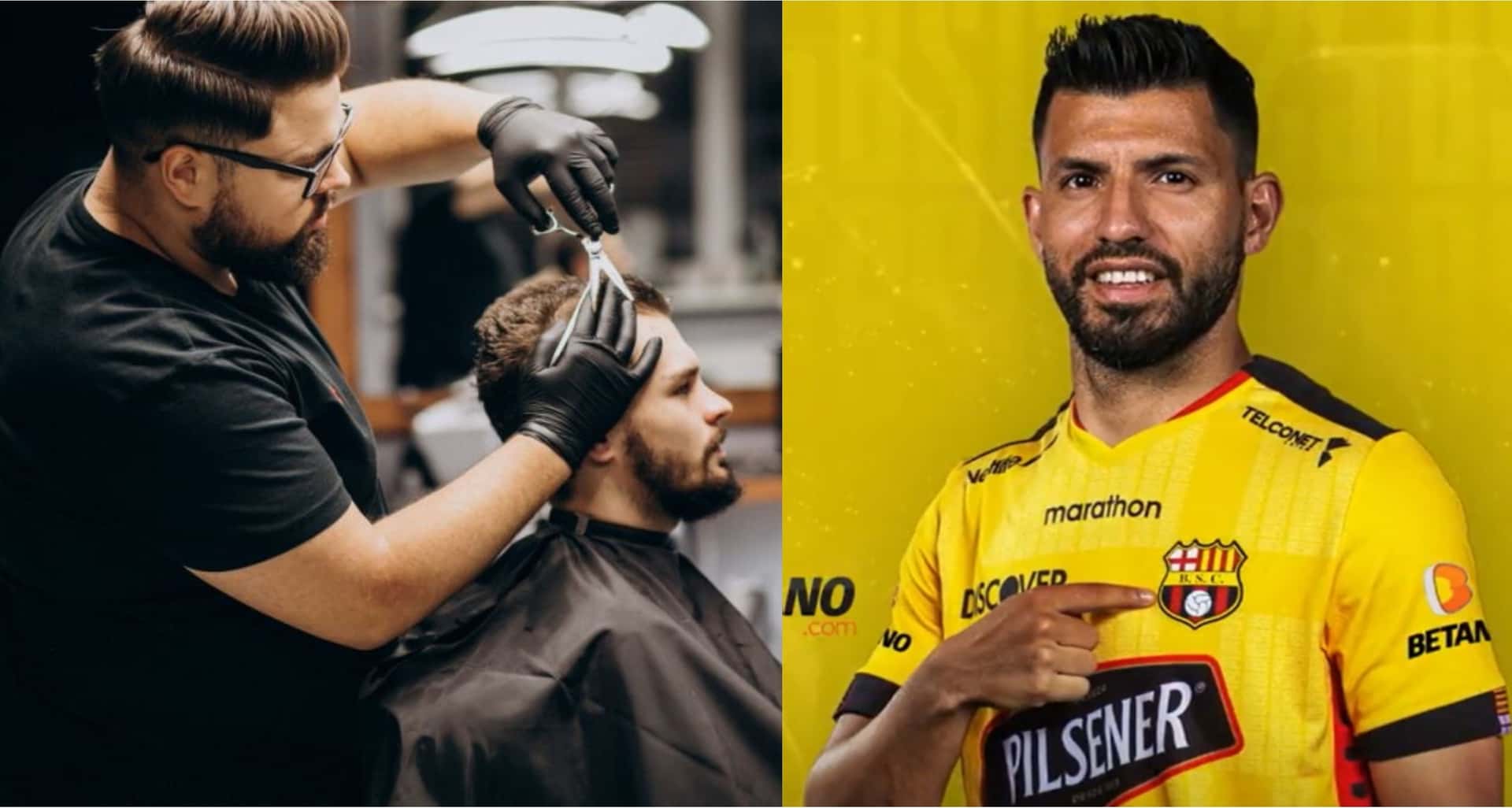 Sergio Agüero fue parte de una divertida anécdota con un hincha de Barcelona SC