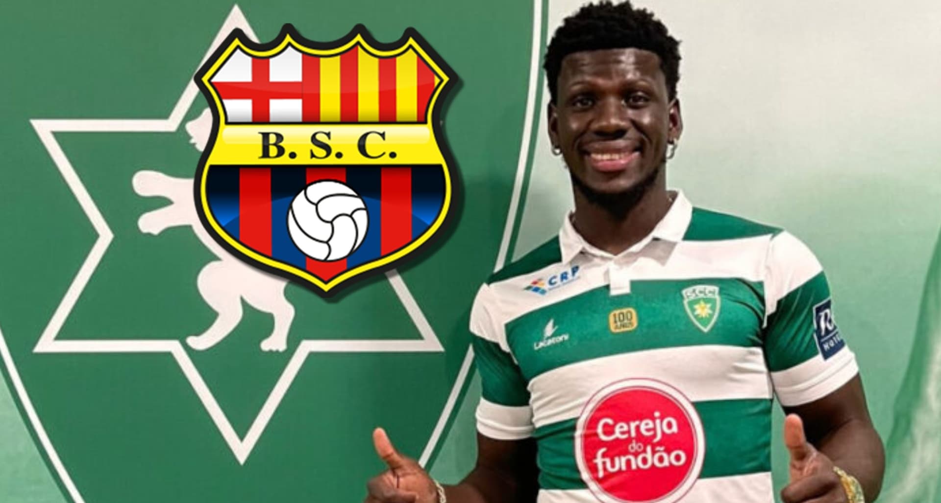 Sergio Quintero salió de Barcelona SC y armó maletas a Portugal pero sigue teniendo presente al Ídolo