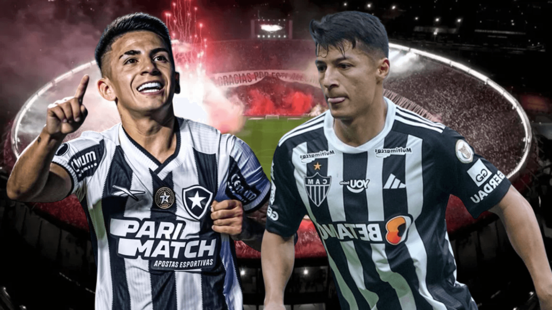 Thiago Almada y Alan Franco (Foto tomada de: Tribuno/CONMEBOL)