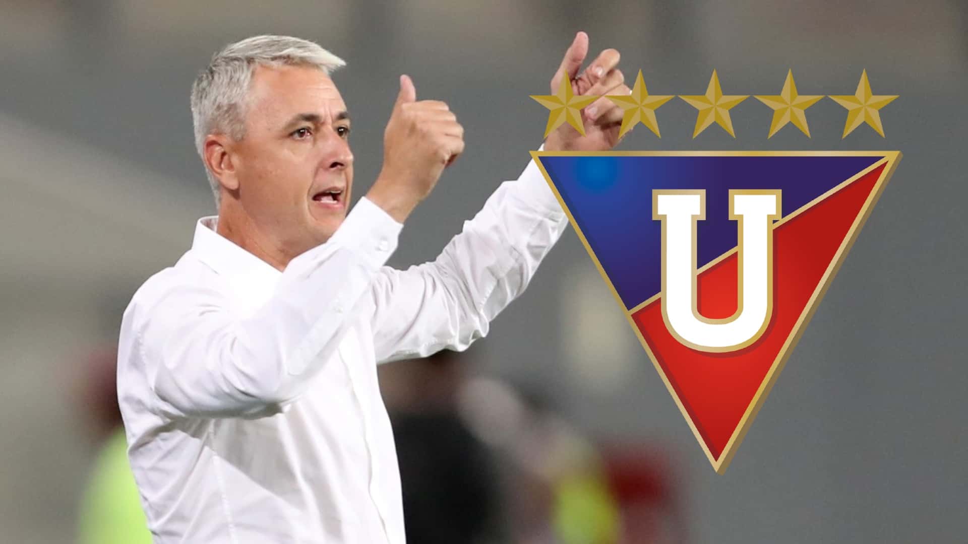 Tiago Nunes entrenador de Liga de Quito