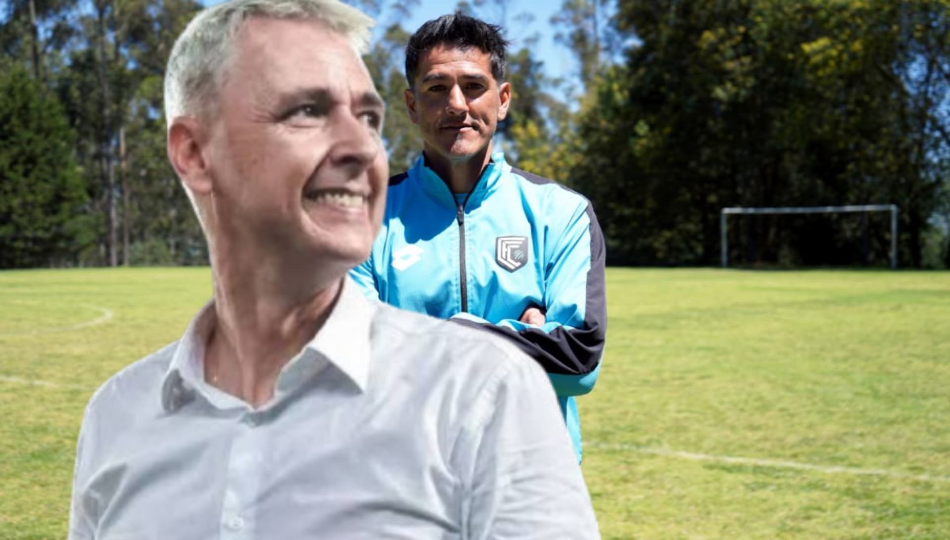 Tiago Nunes y Norberto Araujo