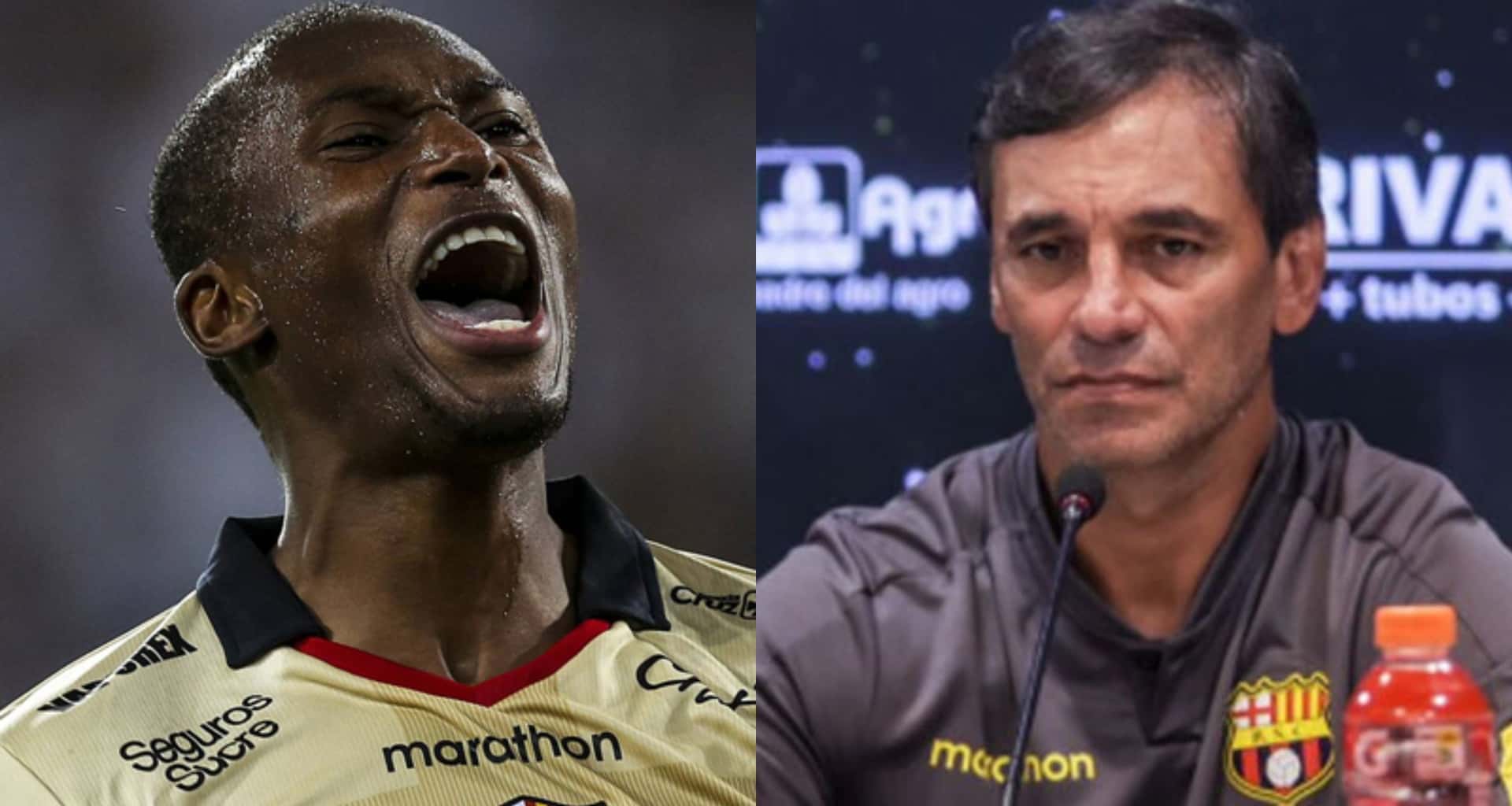 Tito Valencia no ha sido un aporte en Barcelona SC para esta temporada y mira lo que hace luego de los entrenamientos