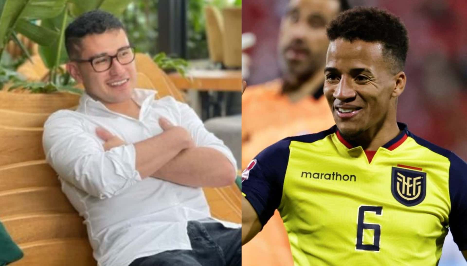 Todo pasó por el periodista Sebastián Bejarano que filtró un documento viejo de Byron Castillo