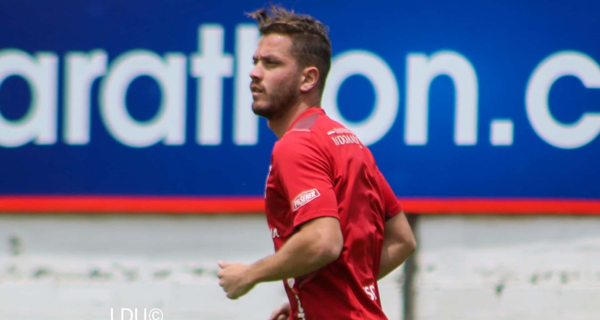 Tomás Molina brilló en Liga de Quito, en el último partido ante Macará en el Bellavista. Mira lo que dijo sobre quedarse el 2023