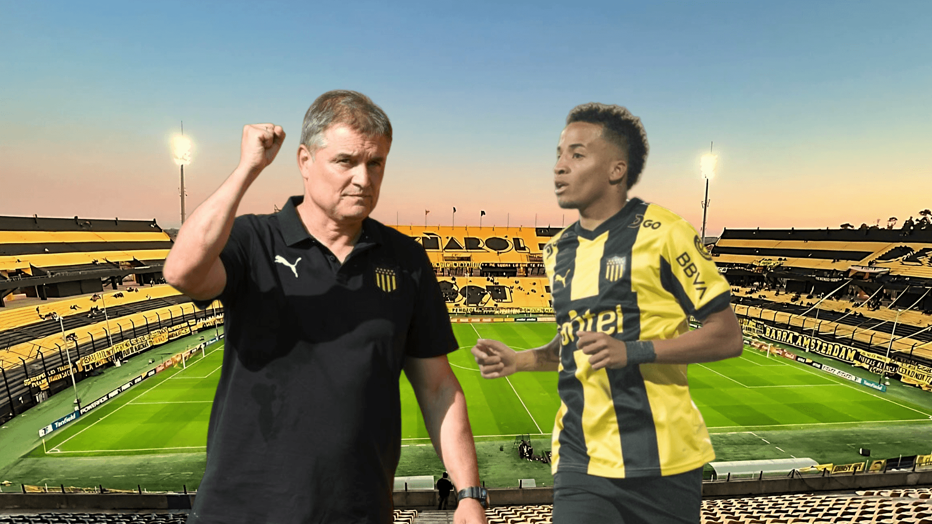 Tras el error que cometió, lo que dijo Diego Aguirre de Peñarol y Byron Castillo