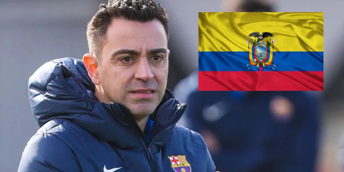 Un entrenador ecuatoriano tuvo la oportunidad de cruzar palabras con Xavi y le aconsejó