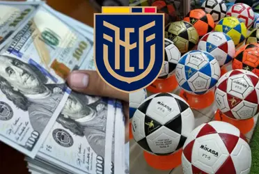Un ex jugador hoy aprovecha la fama que hizo en el fútbol para vender insumos como balones