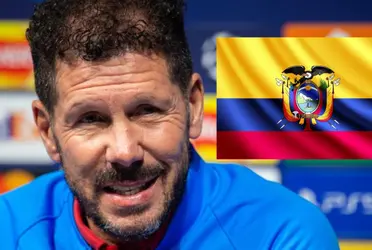 Un jugador ecuatoriano está en la órbita del Atlético Madrid para la siguiente temporada por pedido de Diego Simeone
