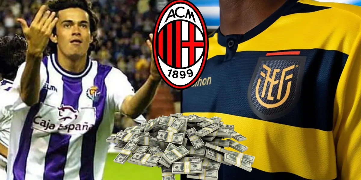 Un jugador ecuatoriano no quiso ir a AC Milan que llegó a poner sobre la mesa 3 millones para convencerlo