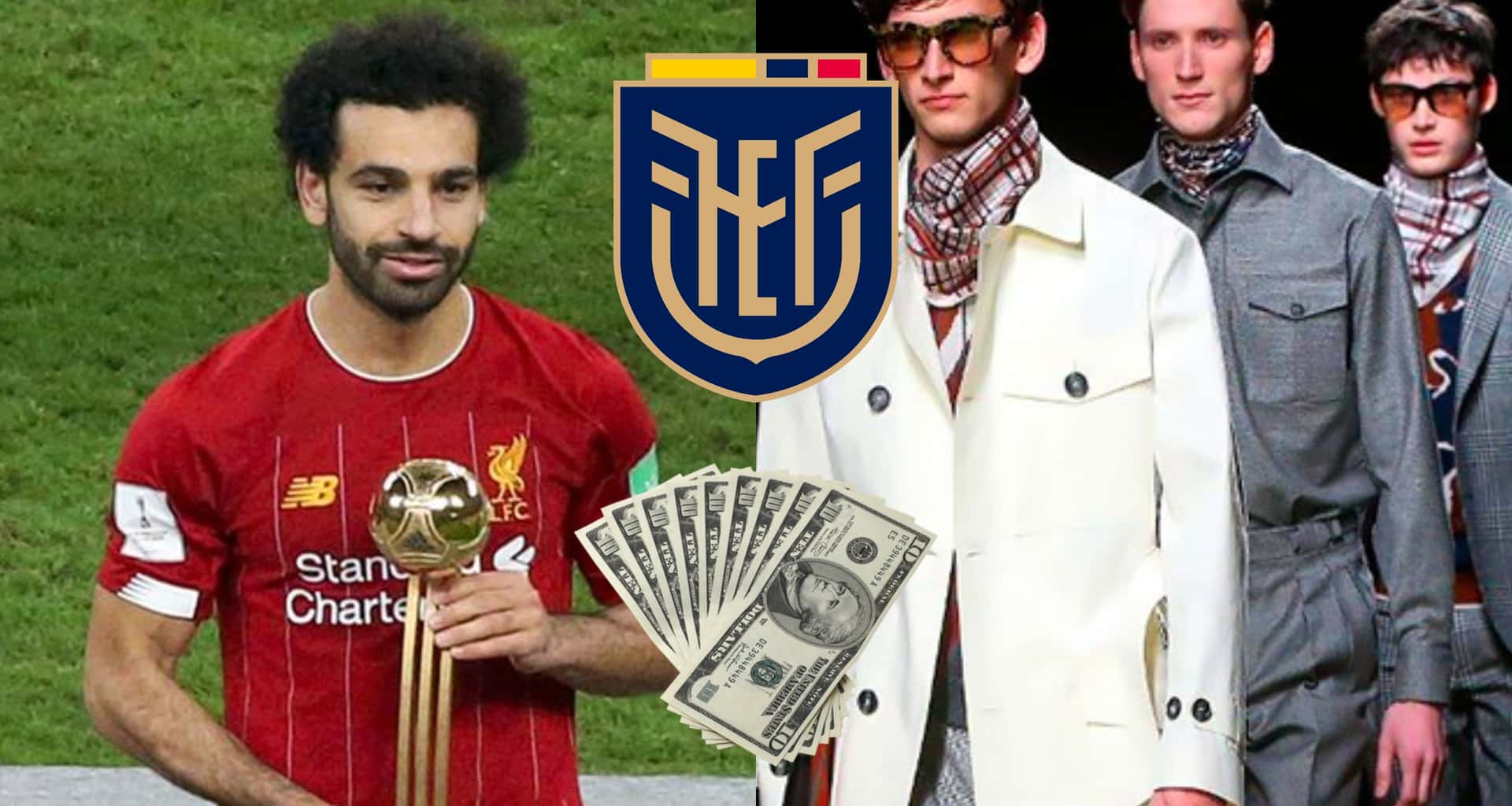 Un jugador ecuatoriano tuvo sus inicios humildes y ahora se comprar ropa de las mejores marcas