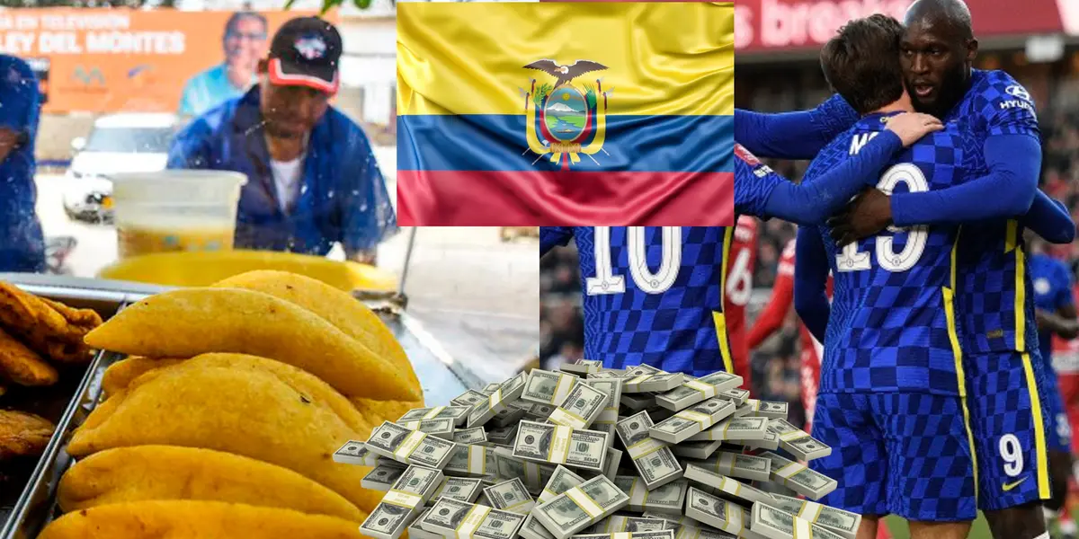 Un jugador ecuatoriano hoy vale una millonada y lo vio el Chelsea para ficharlo, pero sus inicios fueron vendiendo empanadas