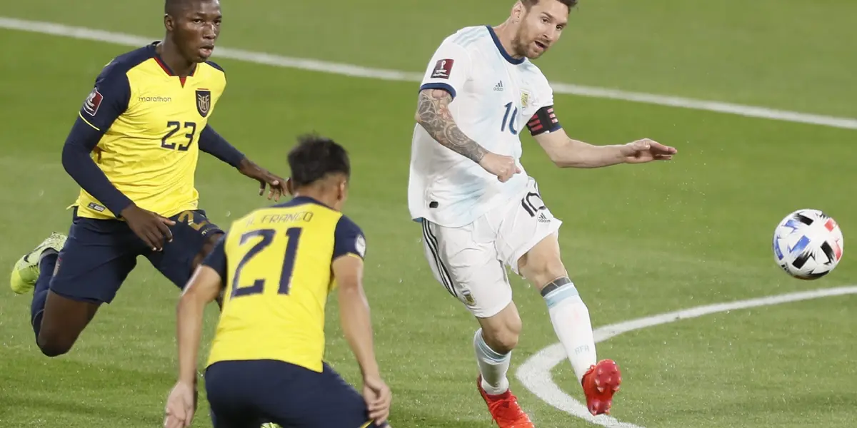 Un penal de Lionel Messi le dio la Victoria de Argentina sobre Ecuador