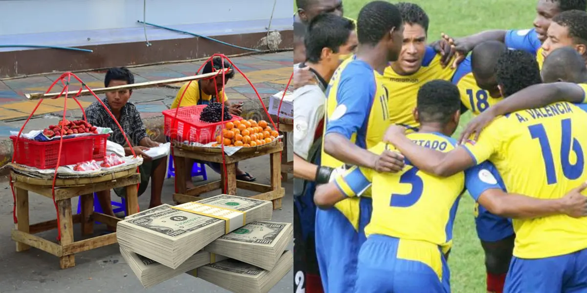 Un seleccionado ecuatoriano tenía que vender en su niñez fresas para poder llegar a los entrenamientos de su equipo
