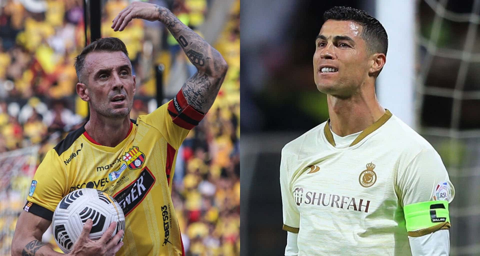 Una situación similar vivió Cristiano Ronaldo a la de Damián Díaz con la banda de capitán y esta fue su reacción