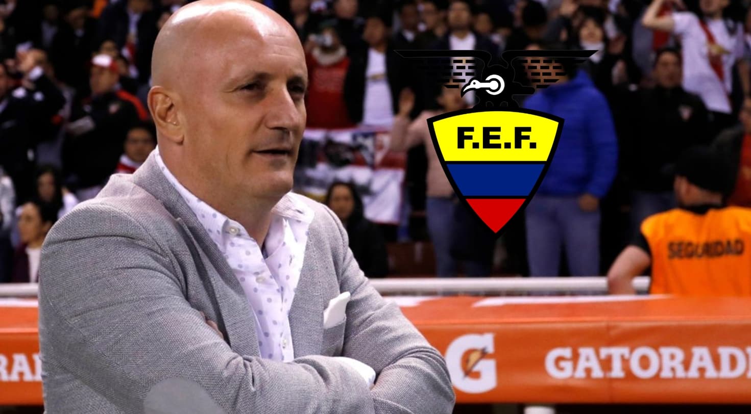 Uno de los nombres que tienen en carpeta para tomar el mando de la TRI es el entrenador de Liga de Quito