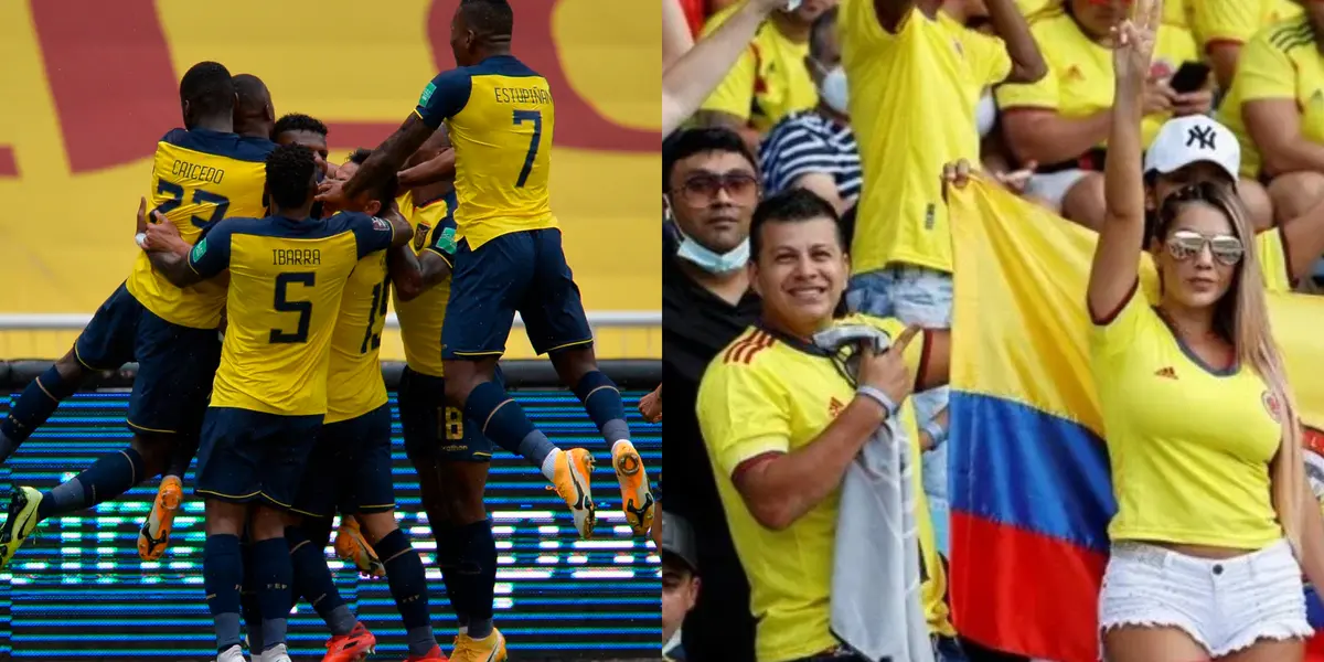Uno de los cracks de la Selección Ecuador se ganó la antipatía del pueblo colombiano porque bailó a uno de sus ídolos y ya es persona no grata