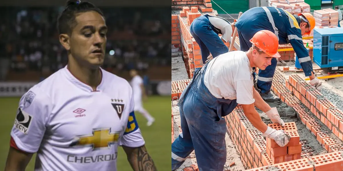 Uno de los defensores que llegó a Liga de Quito para buscar reemplazo a Norberto Araujo fue Koob Hurtado, quien hoy está dedicado a la construcción en otro país
