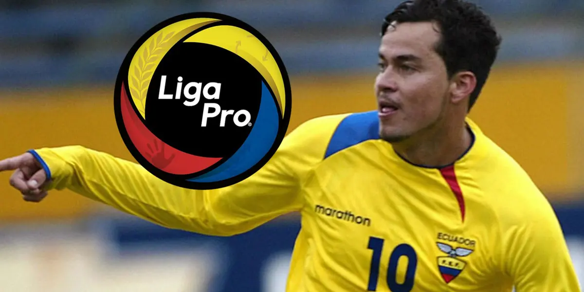 Uno de los equipos de la Liga Pro presentó a Jaime Iván Kaviedes mediante por sus redes sociales