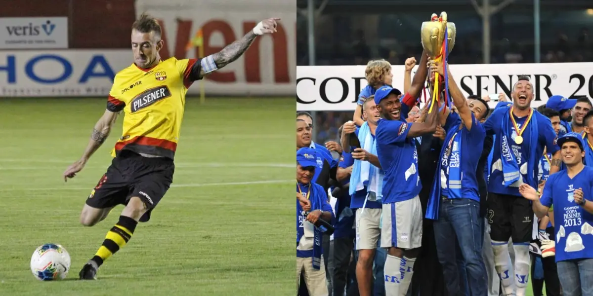 Uno de los jugadores ecuatorianos, considerado de los más talentosos, terminó jugando en Segunda División luego que fallara en uno de los momentos más decisivos de su carrera