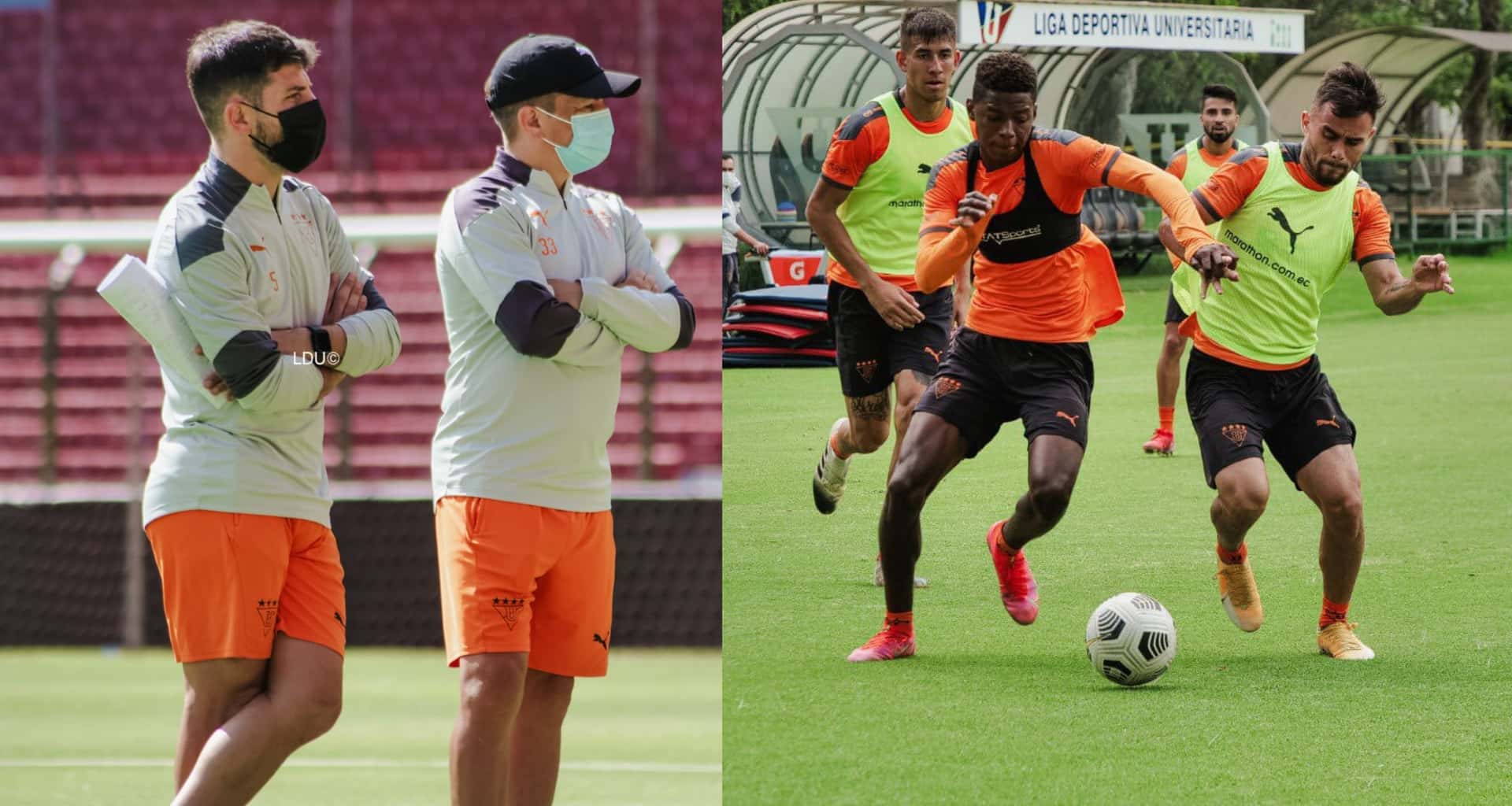 Uno de los jugadores de Liga de Quito está presentando un gran nivel en los entrenamientos con el 'Rey de Copas'