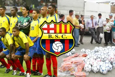 Uno de los jugadores que quedó en la historia grande del Fútbol Ecuatoriano promocionó en sus redes sociales varios balones que los puso en venta