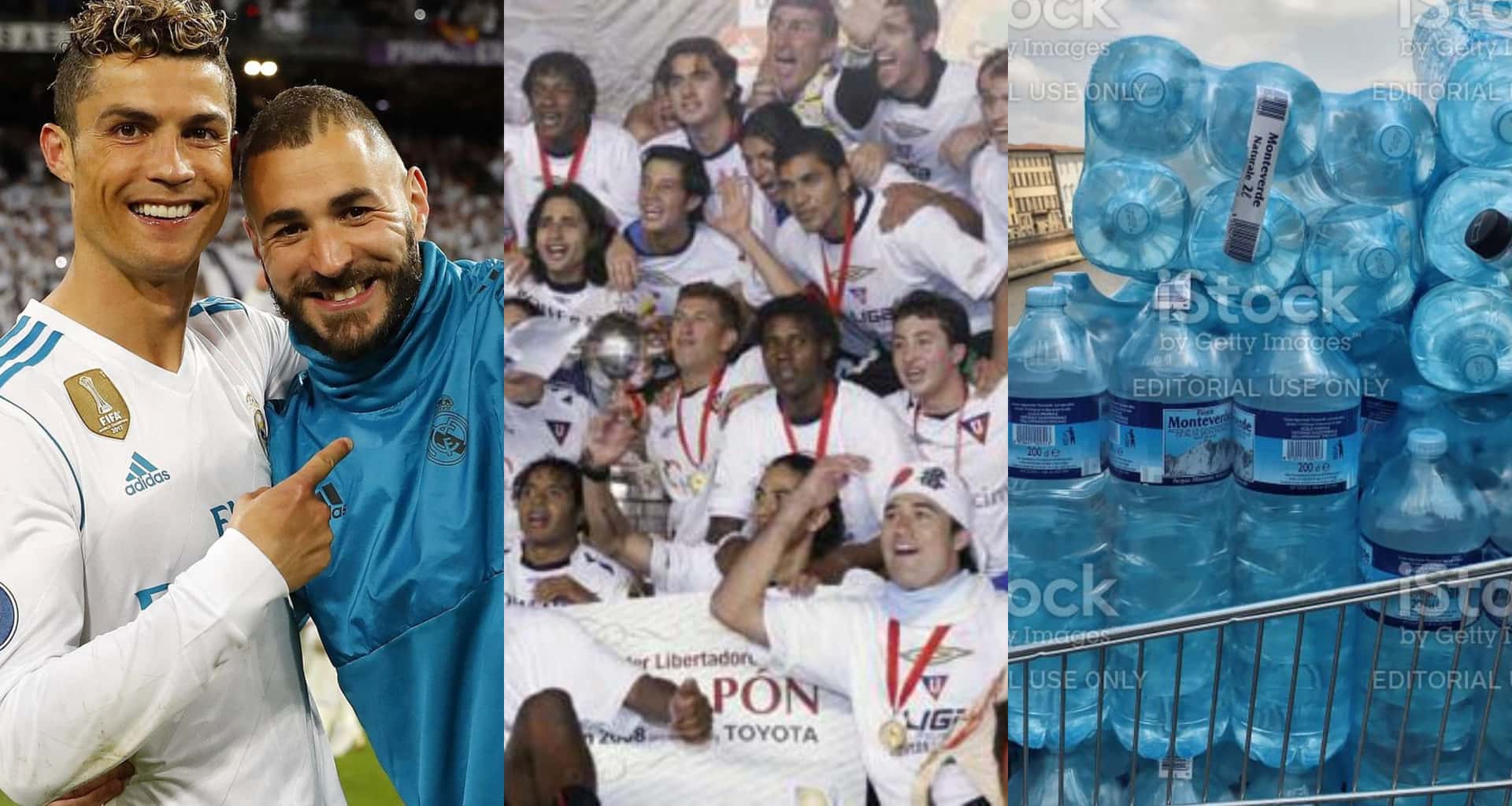 Uno de los jugadores que tocó la gloria con las manos en Liga de Quito hoy tiene un negocio donde se incluye la venta de aguas
