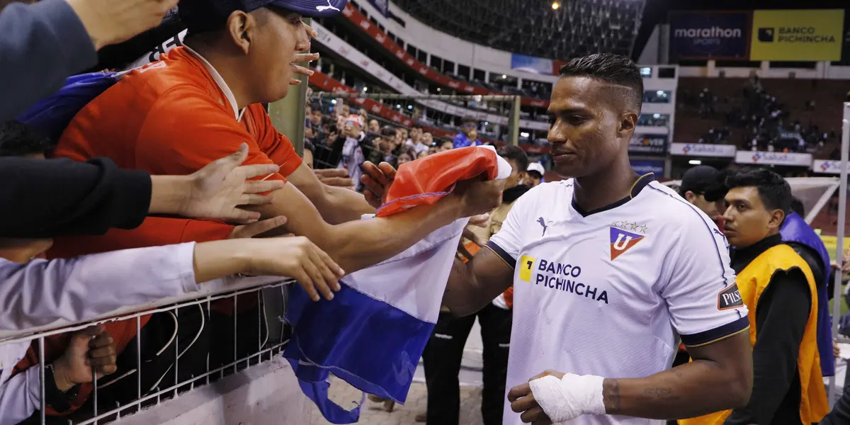 Valencia está enfocado en hacer historia con Liga de Quito