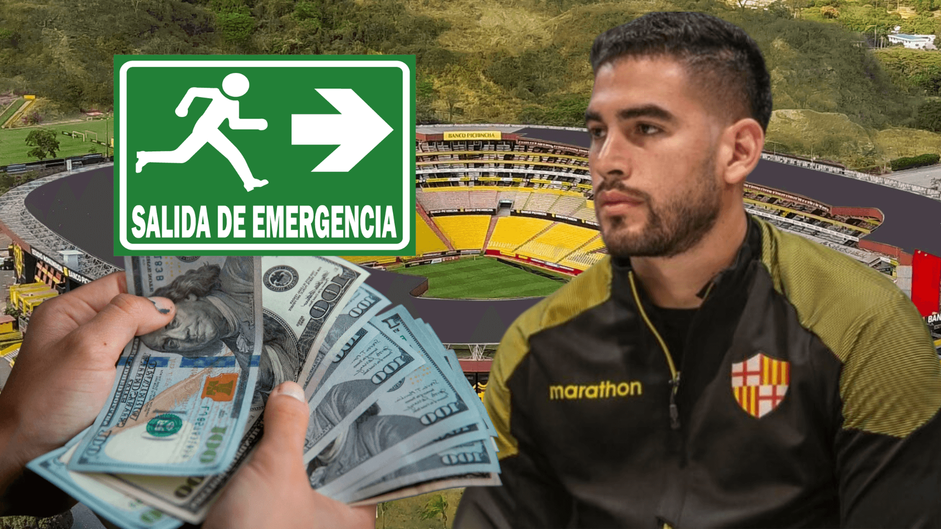 Víctor Mendoza (Foto tomada de: Barcelona SC/La razón/AC)