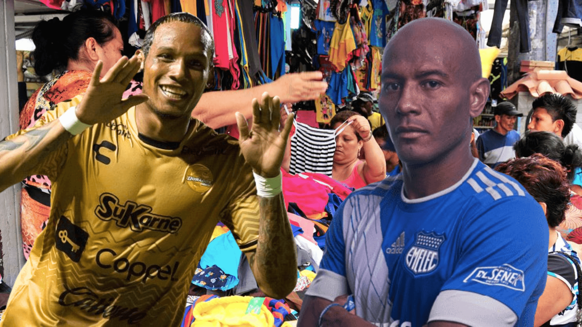 Vinicio Angulo le vendió ropa de la bahía a sus compañeros