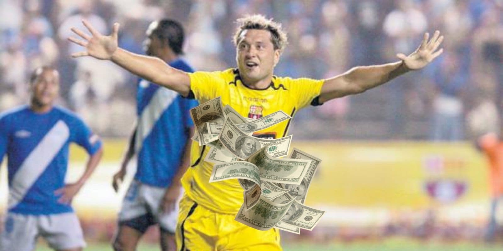 Vino lesionado a Barcelona SC, se llevó $1,6 millones y el karma le pegó a Zárate