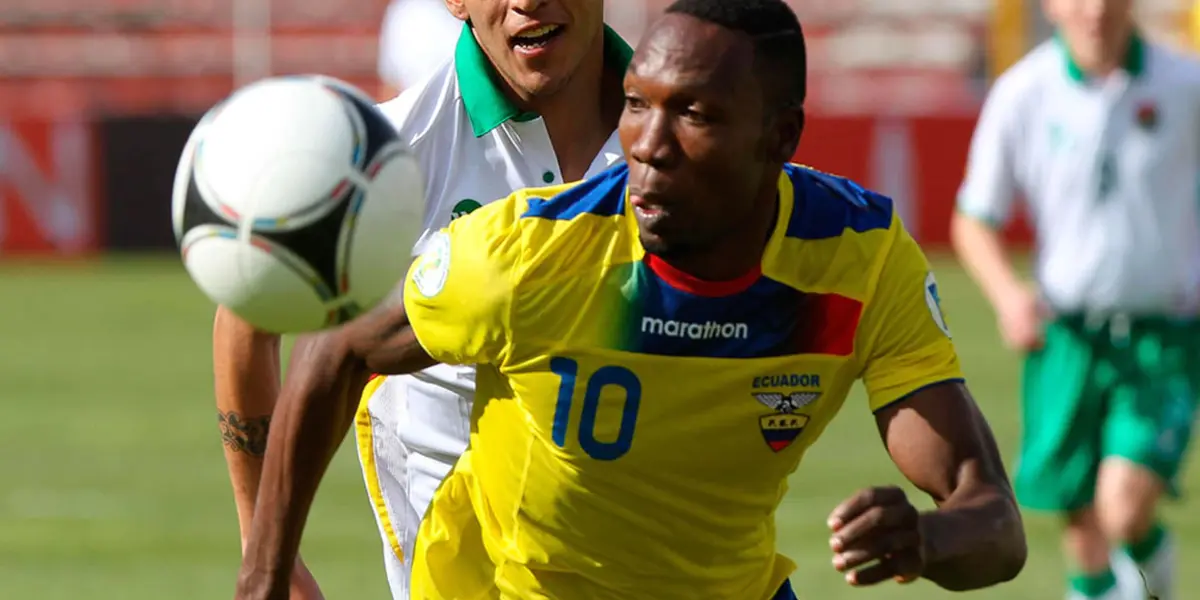 De anotarle a Argentina un golazo: A lo que se dedica ahora Walter Ayoví, el capitán de la selección ecuatoriana
