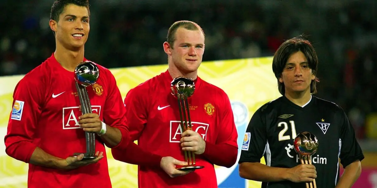 Wayne Rooney y Damián Manso se enfrentaron en la final del Mundial de Clubes y tras el pitazo final todos reconocieron al Piojo, incluyendo el inglés