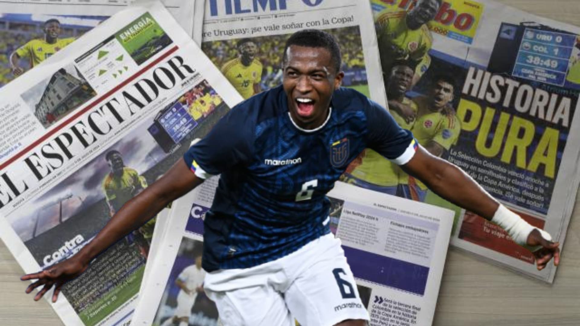 William Pacho jugador ecuatoriano
