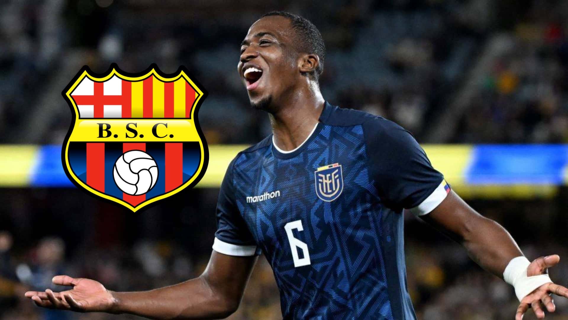 William Pacho jugador ecuatoriano
