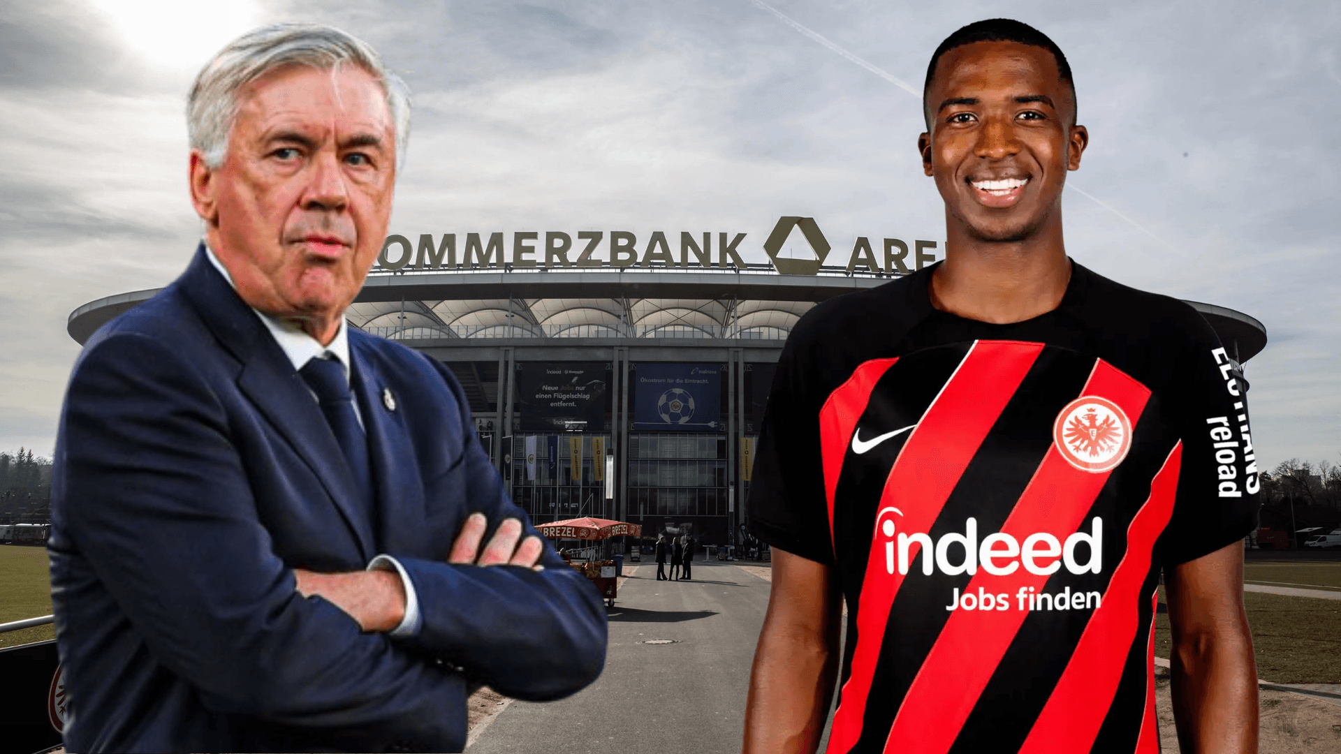 William Pacho volvió a demostrar por qué lo buscó el Real Madrid (Foto tomada de: Bundesliga/Frankfurt/Andina)