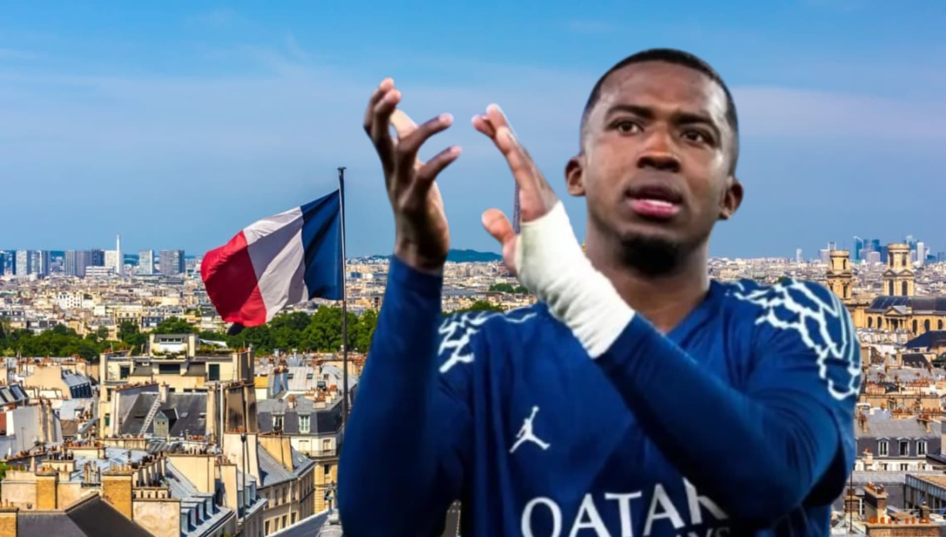 Willian Pacho jugador del PSG