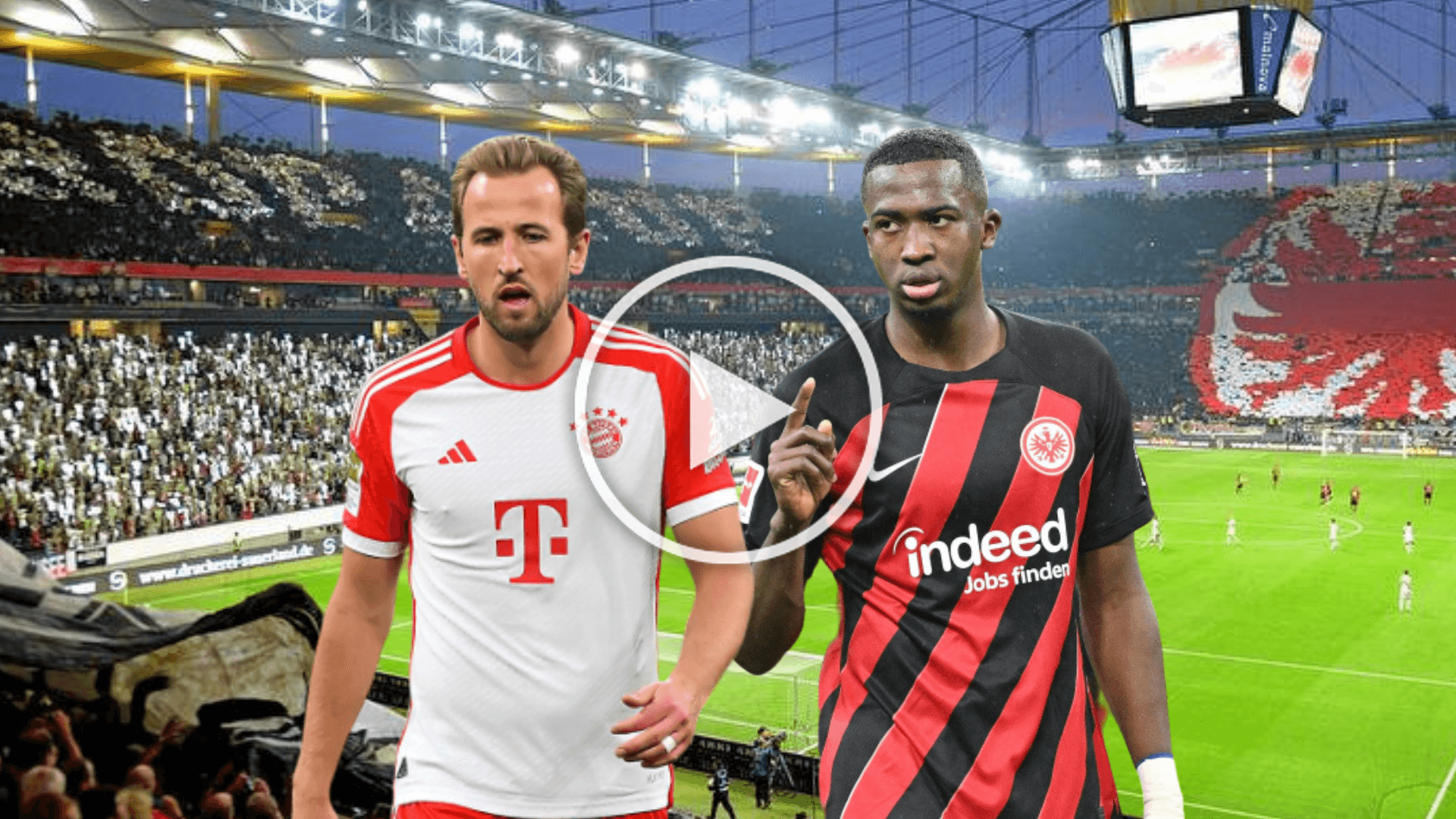 Willian Pacho jugando, Karry Kane triste. Foto tomada de Transfermarkt